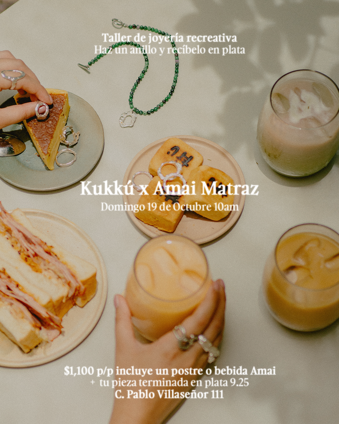 Kukkú x Amai + Matraz 3 - Taller recreativo de joyería