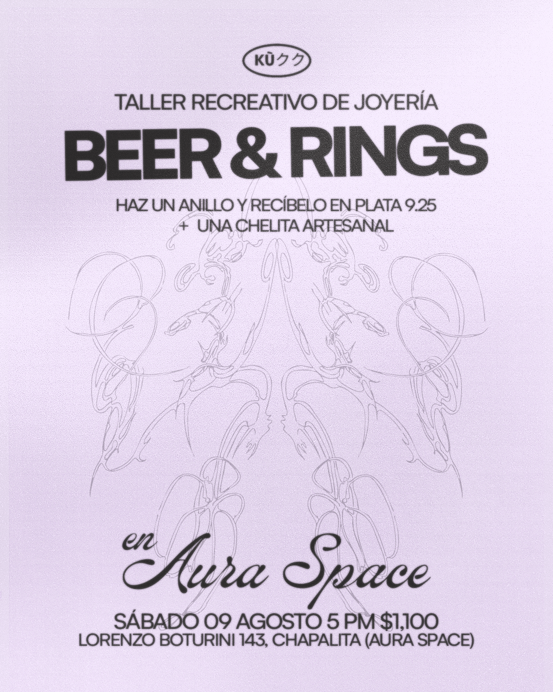 BEER & RINGS - Taller recreatiivo de joyería