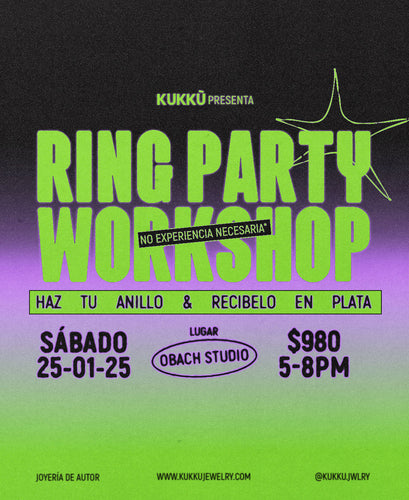 Ring Party  - Taller de joyería