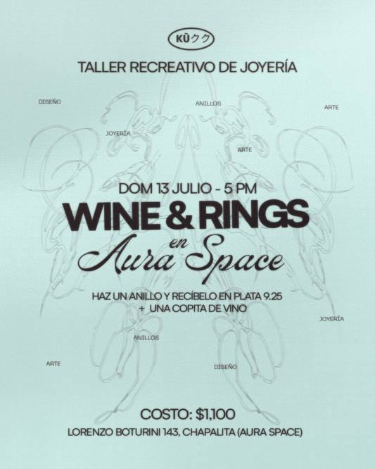 WINE & RINGS - TALLER RECREATIVO DE JOYERÍA