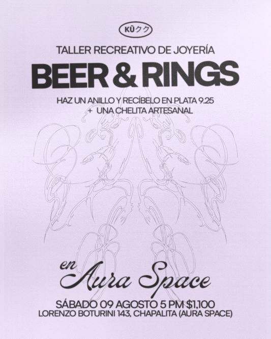 BEER & RINGS - Taller recreatiivo de joyería