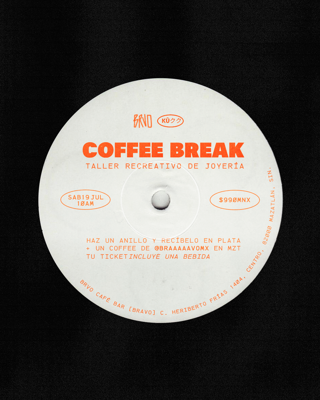 COFFEE BREAK - Taller Recreativo de Joyería